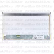 Матрица для ноутбука HP Pavilion G6-2383sr (1366x768 HD) TN, 40pin, Матовая