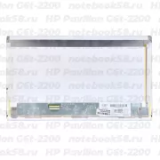 Матрица для ноутбука HP Pavilion G6t-2200 (1366x768 HD) TN, 40pin, Матовая