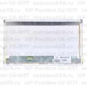 Матрица для ноутбука HP Pavilion G6-1071 (1366x768 HD) TN, 40pin, Матовая