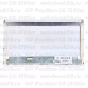 Матрица для ноутбука HP Pavilion G6-1300sr (1366x768 HD) TN, 40pin, Матовая