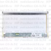 Матрица для ноутбука HP Pavilion G6-1c36 (1366x768 HD) TN, 40pin, Матовая