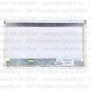 Матрица для ноутбука HP Pavilion G6-1c59nr (1366x768 HD) TN, 40pin, Матовая