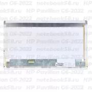 Матрица для ноутбука HP Pavilion G6-2022 (1366x768 HD) TN, 40pin, Матовая