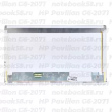 Матрица для ноутбука HP Pavilion G6-2071 (1366x768 HD) TN, 40pin, Матовая