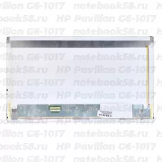 Матрица для ноутбука HP Pavilion G6-1017 (1366x768 HD) TN, 40pin, Матовая