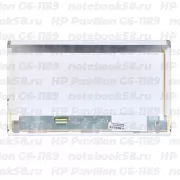 Матрица для ноутбука HP Pavilion G6-1189 (1366x768 HD) TN, 40pin, Матовая