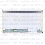 Матрица для ноутбука HP Pavilion G6-1255er (1366x768 HD) TN, 40pin, Матовая