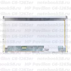 Матрица для ноутбука HP Pavilion G6-1263er (1366x768 HD) TN, 40pin, Матовая