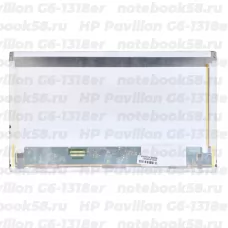 Матрица для ноутбука HP Pavilion G6-1318er (1366x768 HD) TN, 40pin, Матовая