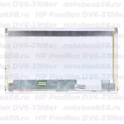 Матрица для ноутбука HP Pavilion DV6-3108er (1366x768 HD) TN, 40pin, Матовая