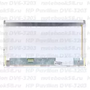 Матрица для ноутбука HP Pavilion DV6-3203 (1366x768 HD) TN, 40pin, Матовая