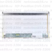 Матрица для ноутбука HP Pavilion DV6-3206 (1366x768 HD) TN, 40pin, Матовая