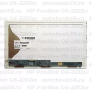 Матрица для ноутбука HP Pavilion G6-2202sr (1366x768 HD) TN, 40pin, Матовая