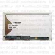 Матрица для ноутбука HP Pavilion G6-2221 (1366x768 HD) TN, 40pin, Матовая