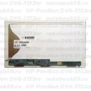 Матрица для ноутбука HP Pavilion DV6-3132nr (1366x768 HD) TN, 40pin, Матовая