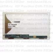 Матрица для ноутбука HP Pavilion DV6-3152nr (1366x768 HD) TN, 40pin, Матовая