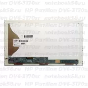 Матрица для ноутбука HP Pavilion DV6-3170sr (1366x768 HD) TN, 40pin, Матовая