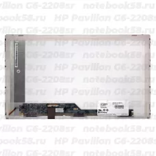 Матрица для ноутбука HP Pavilion G6-2208sr (1366x768 HD) TN, 40pin, Матовая