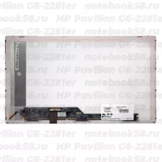 Матрица для ноутбука HP Pavilion G6-2281er (1366x768 HD) TN, 40pin, Матовая