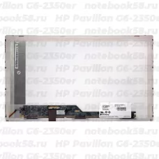 Матрица для ноутбука HP Pavilion G6-2350er (1366x768 HD) TN, 40pin, Матовая