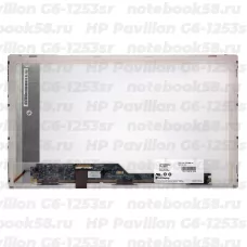 Матрица для ноутбука HP Pavilion G6-1253sr (1366x768 HD) TN, 40pin, Матовая