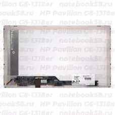 Матрица для ноутбука HP Pavilion G6-1318er (1366x768 HD) TN, 40pin, Матовая