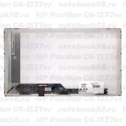 Матрица для ноутбука HP Pavilion G6-1337er (1366x768 HD) TN, 40pin, Матовая