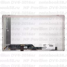 Матрица для ноутбука HP Pavilion DV6-3016er (1366x768 HD) TN, 40pin, Матовая