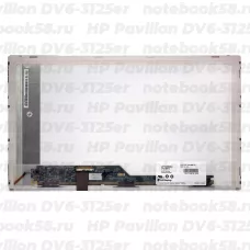 Матрица для ноутбука HP Pavilion DV6-3125er (1366x768 HD) TN, 40pin, Матовая