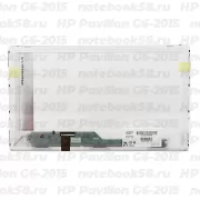 Матрица для ноутбука HP Pavilion G6-2015 (1366x768 HD) TN, 40pin, Матовая