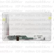 Матрица для ноутбука HP Pavilion G6-2206er (1366x768 HD) TN, 40pin, Матовая