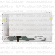 Матрица для ноутбука HP Pavilion G6-2244nr (1366x768 HD) TN, 40pin, Матовая