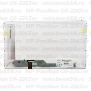 Матрица для ноутбука HP Pavilion G6-2263er (1366x768 HD) TN, 40pin, Матовая