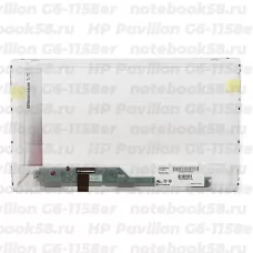 Матрица для ноутбука HP Pavilion G6-1158er (1366x768 HD) TN, 40pin, Матовая