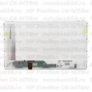 Матрица для ноутбука HP Pavilion G6-1d78nr (1366x768 HD) TN, 40pin, Матовая