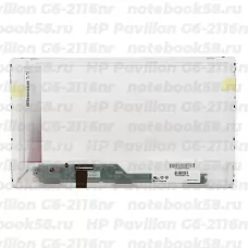 Матрица для ноутбука HP Pavilion G6-2116nr (1366x768 HD) TN, 40pin, Глянцевая