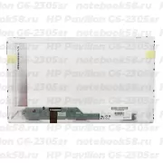 Матрица для ноутбука HP Pavilion G6-2305sr (1366x768 HD) TN, 40pin, Глянцевая