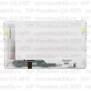 Матрица для ноутбука HP Pavilion G6-1071 (1366x768 HD) TN, 40pin, Глянцевая