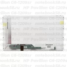 Матрица для ноутбука HP Pavilion G6-1209sr (1366x768 HD) TN, 40pin, Глянцевая