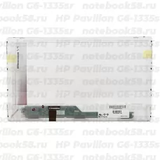 Матрица для ноутбука HP Pavilion G6-1335sr (1366x768 HD) TN, 40pin, Глянцевая
