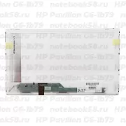 Матрица для ноутбука HP Pavilion G6-1b79 (1366x768 HD) TN, 40pin, Глянцевая