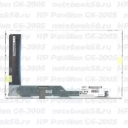 Матрица для ноутбука HP Pavilion G6-2005 (1366x768 HD) TN, 40pin, Матовая