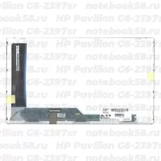 Матрица для ноутбука HP Pavilion G6-2397sr (1366x768 HD) TN, 40pin, Матовая