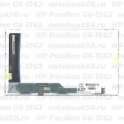 Матрица для ноутбука HP Pavilion G6-1362 (1366x768 HD) TN, 40pin, Матовая