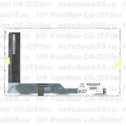 Матрица для ноутбука HP Pavilion G6-1350er (1366x768 HD) TN, 40pin, Матовая