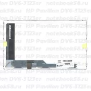 Матрица для ноутбука HP Pavilion DV6-3123er (1366x768 HD) TN, 40pin, Матовая