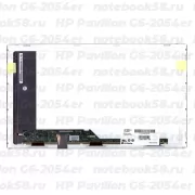 Матрица для ноутбука HP Pavilion G6-2054er (1366x768 HD) TN, 40pin, Матовая