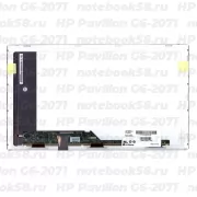 Матрица для ноутбука HP Pavilion G6-2071 (1366x768 HD) TN, 40pin, Матовая