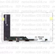 Матрица для ноутбука HP Pavilion G6-1392 (1366x768 HD) TN, 40pin, Матовая