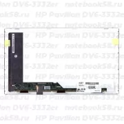 Матрица для ноутбука HP Pavilion DV6-3332er (1366x768 HD) TN, 40pin, Матовая